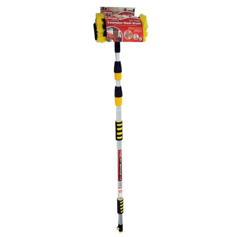 3M 9Ft Telescopic Aluminium Car Van Truck Bus Window Cleaning Brush Extendable 3M 9Ft Telescopic Aluminium Car Van Truck Bus Window Cleaning Brush Extendable